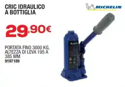 Self Cric idraulico a bottiglia Michelin offerta