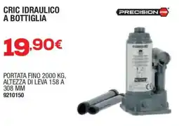Self Cric idraulico a bottiglia Precision offerta
