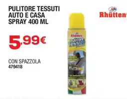 Self Pulitore tessuti Rhütten offerta