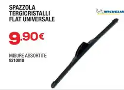Self Spazzola tergicristalli flat universale Michelin offerta