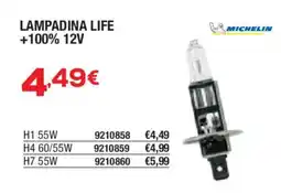 Self Michelin Lampadina Life offerta
