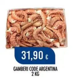 Scelgo Gamberi code argentina offerta