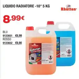 Self Liquido radiatore Rhütten offerta