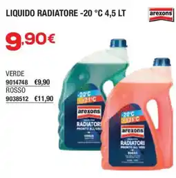 Self Liquido radiatore arexons offerta