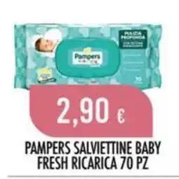 Scelgo Pampers salviettine baby fresh ricarica offerta