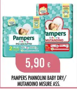 Scelgo Pampers pannolini baby dry/mutandino offerta