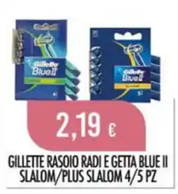 Scelgo Gillette rasoio radi e getta blue ii offerta