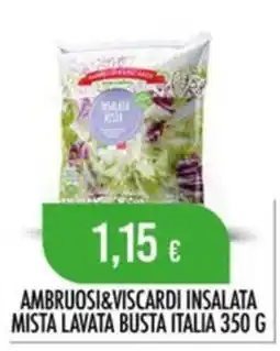 Scelgo Ambruosi&Viscardi insalata mista lavata offerta