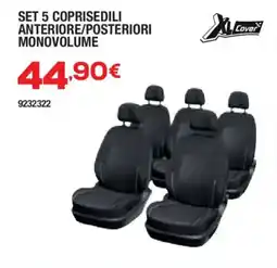 Self XL Cover Set 5 coprisedili anteriore/posteriori monovolume offerta