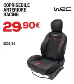 Self Coprisedile anteriore racing WRC offerta