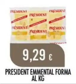 Scelgo President emmental forma offerta