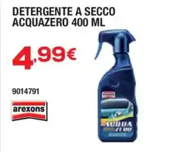 Self Detergente a secco acquazero arexons offerta