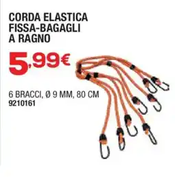 Self Corda elastica fissa-bagagli a ragno offerta