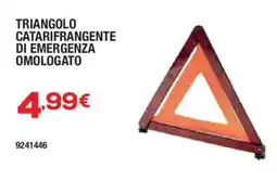 Self Triangolo catarifrangente di emergenza omologato offerta