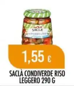 Scelgo Saclà condiverde riso leggero offerta
