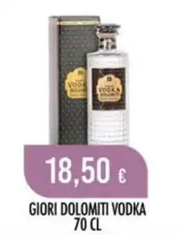 Scelgo Giori Dolomiti Vodka offerta