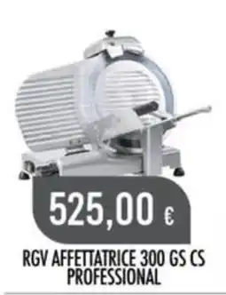 Scelgo Rgv affettatrice 300 gs cs professional offerta