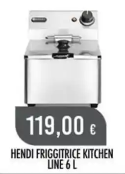 Scelgo Hendi friggitrice kitchen line 6 l offerta