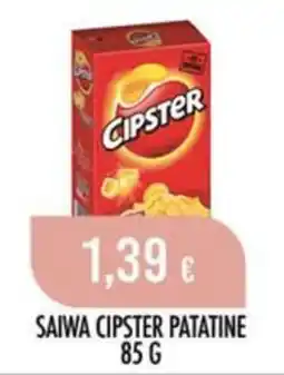 Scelgo Saiwa Cipster Patatine offerta