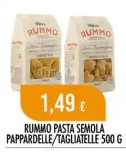 Scelgo Rummo pasta semola pappardelle/tagliatelle offerta