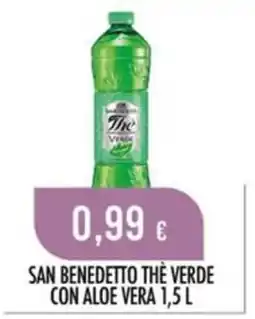 Scelgo San Benedetto Thè Verde con Aloe Vera offerta