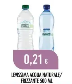 Scelgo Levissima acqua naturale offerta