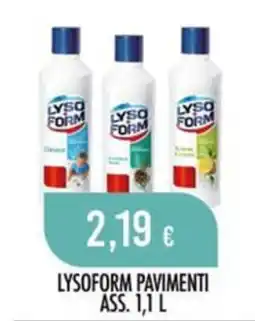 Scelgo Lysoform pavimenti offerta