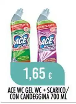 Scelgo Ace wc gel wc + scarico con candeggina offerta
