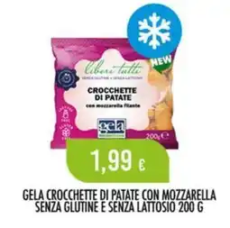 Scelgo Gela crocchette di patate con mozzarella offerta