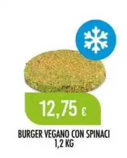 Scelgo Burger vegano con spinaci offerta