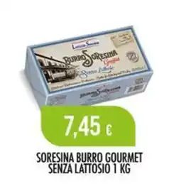 Scelgo Soresina burro gourmet senza lattosio offerta