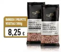 Scelgo Burger e polpette vegetali offerta