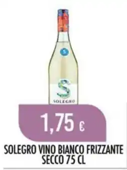 Scelgo Solegro vino bianco frizzante offerta