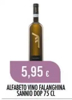 Scelgo Alfabeto vino falanghina sannio dop offerta