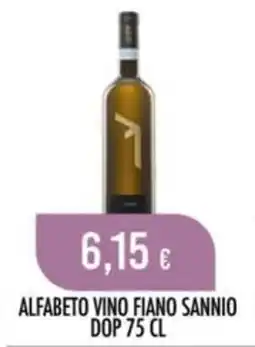 Scelgo Alfabeto vino fiano sannio offerta
