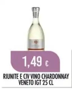 Scelgo Riunite e Civ Vino Chardonnay offerta