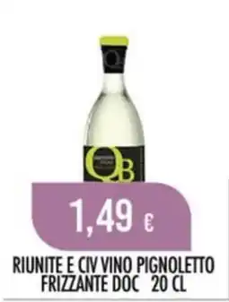 Scelgo Riunite e Civ Vino Pignoletto offerta