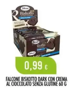Scelgo Falcone Biskotto Dark con Crema al Cioccolato Senza Glutine offerta