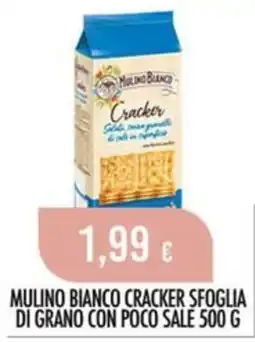 Scelgo Mulino Bianco Cracker Sfoglia di Grano con Poco Sale offerta