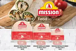 Scelgo Mission tortilla di grano offerta