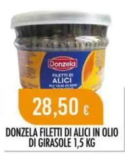 Scelgo Donzela filetti di alici in olio di girasole offerta