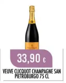 Scelgo Veuve Clicquot Champagne San Pietroburgo offerta