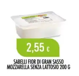 Scelgo Sabelli fior di gran sasso mozzarella senza lattosio offerta
