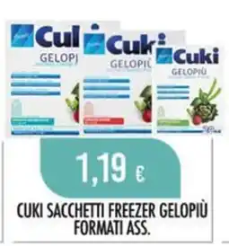 Scelgo Cuki sacchetti freezer gelopiù offerta