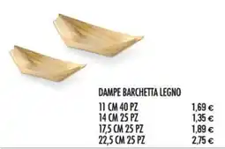 Scelgo Dampe barchetta legno offerta