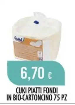Scelgo Cuki piatti fondi offerta