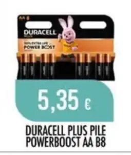 Scelgo Duracell Plus pile powerboost aa offerta