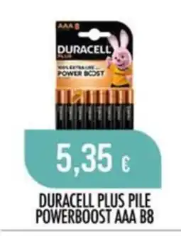 Scelgo Duracell Plus pile powerboost aaa b8 offerta