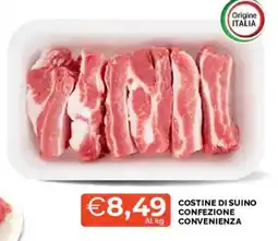 Mercatò Costine di suino offerta