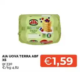 Mercatò Aia uova terra abf offerta